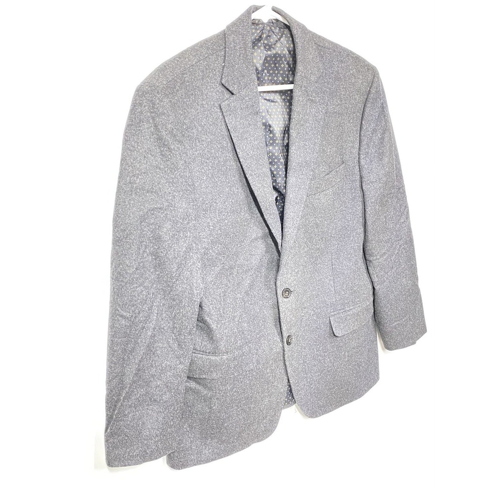 Ralph Lauren Black Label Mens Jordan Wool/silk Solid gray Sportcoat Blazer 40R - Picture 2 of 7